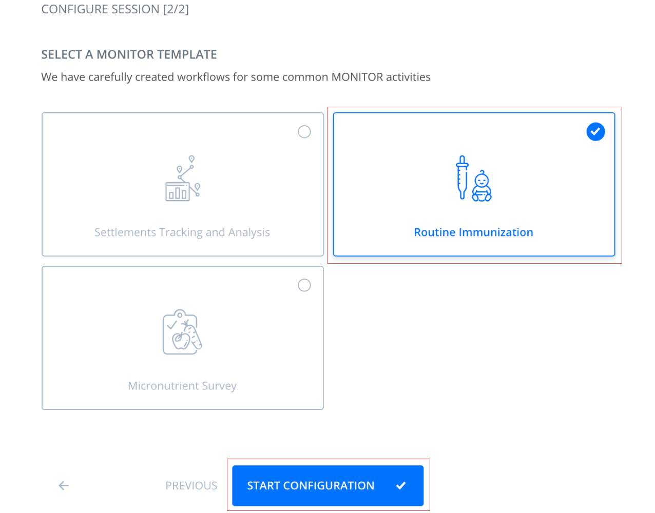 PLANFELD Select Template